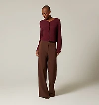 HIGH WAIST STRAIGHT TROUSERS