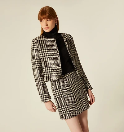 TWEED JACKET - FRONT POCKETS