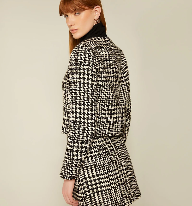 TWEED JACKET - FRONT POCKETS