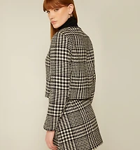TWEED JACKET - FRONT POCKETS