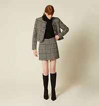 TWEED JACKET - FRONT POCKETS