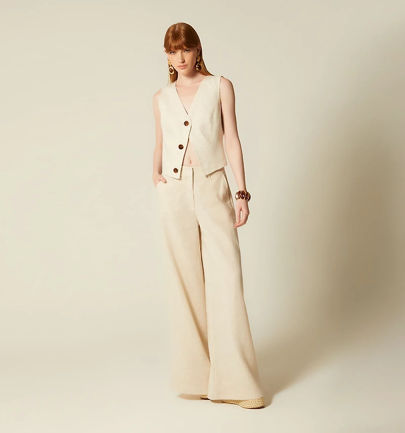Vest with Buttons