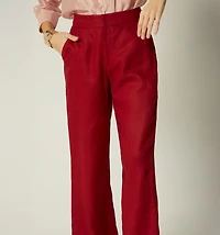 HIGH WAIST STRAIGHT LEG PANTS
