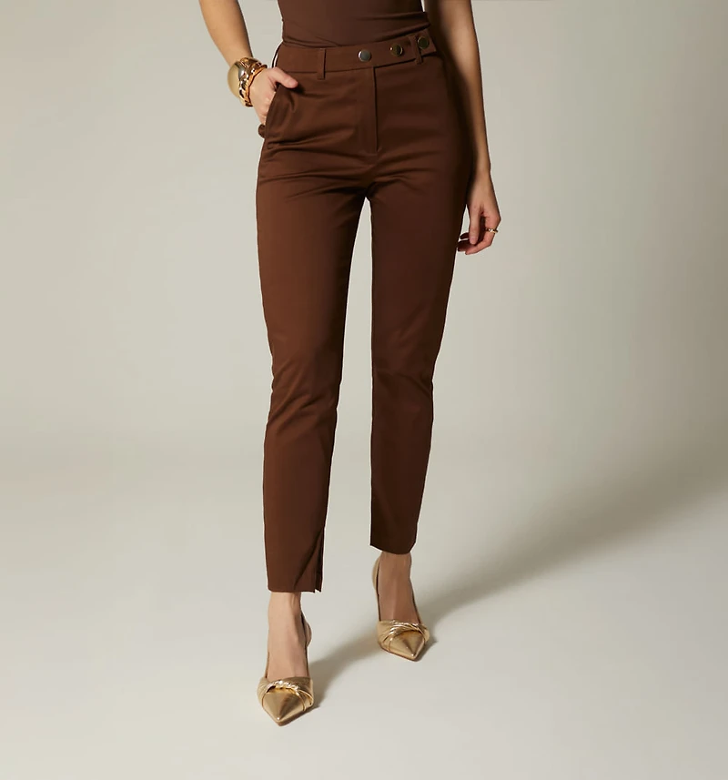 Pants with Snap Waistband