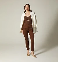 Pants with Snap Waistband