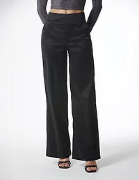 Wide Waistband Palazzo Pants