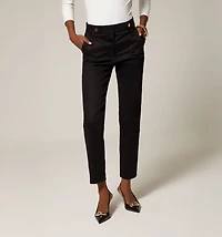 HIGH WAIST PANTS WITH WAISTBAND DETAIL