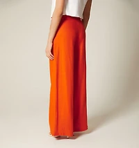 HIGH-WAISTED CULOTTE PANTS