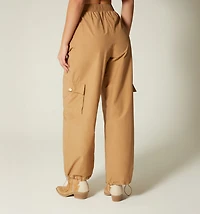 HIGH-WAISTED PALAZZO PANTS WITH POCKETS
