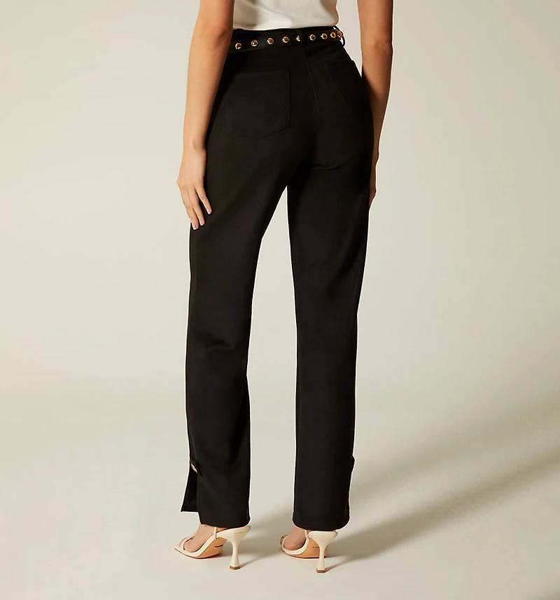 HIGH WAIST PANTS WITH BUTTONS
