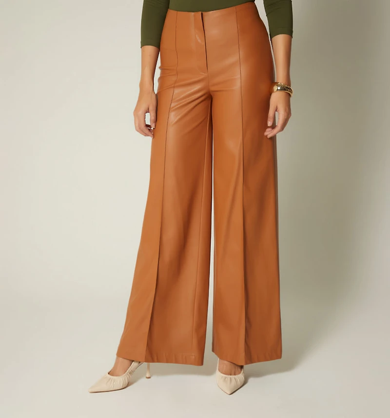 HIGH WAIST WIDE LEG PANTS