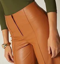 HIGH WAIST WIDE LEG PANTS