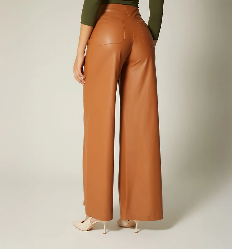 HIGH WAIST WIDE LEG PANTS