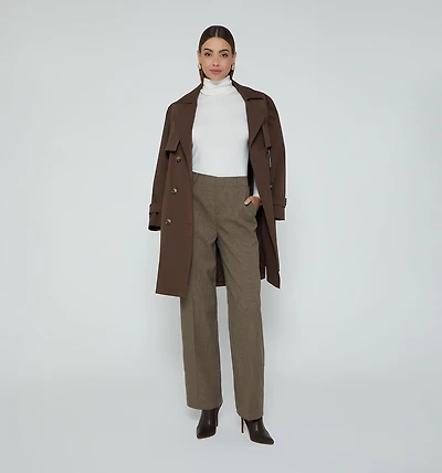 PLEATED TROUSER