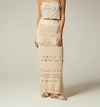 LONG CROCHET SKIRT