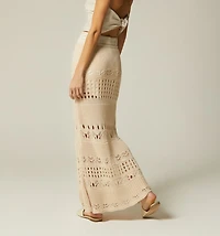 LONG CROCHET SKIRT