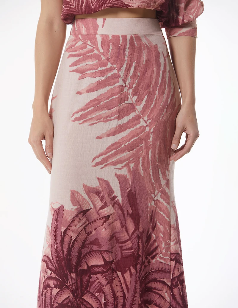 ANKLE-LENGTH LONG SKIRT