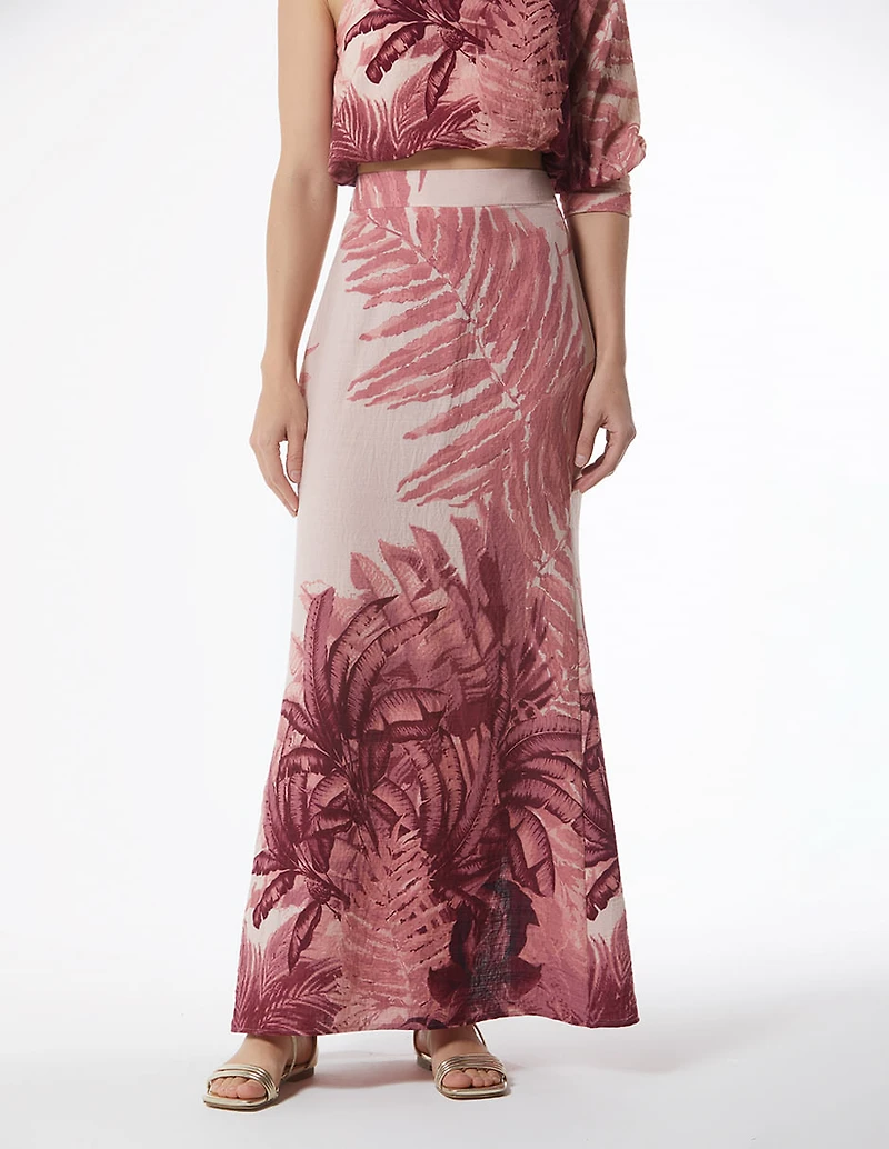 ANKLE-LENGTH LONG SKIRT