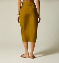 MIDI TWISTED SKIRT