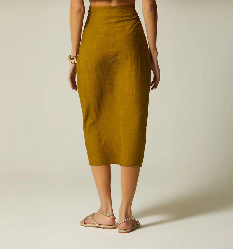 MIDI TWISTED SKIRT