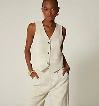 WOMEN'S VEST 3 BUTTONS
