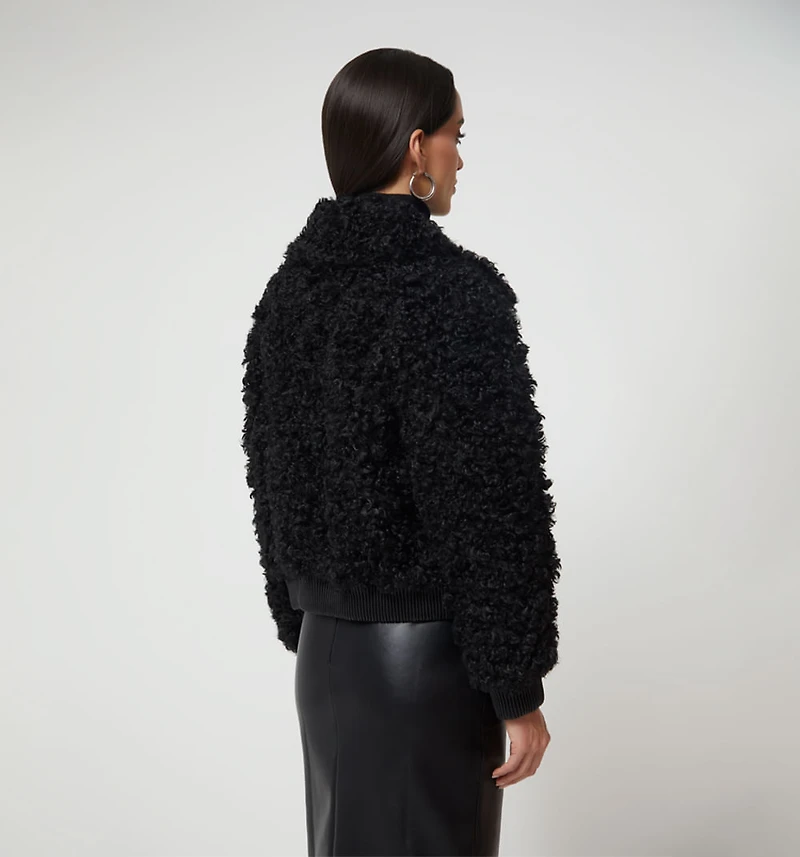 SHEARLING JACKET LONG SLEEVE
