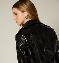 Biker Jacket with Belt