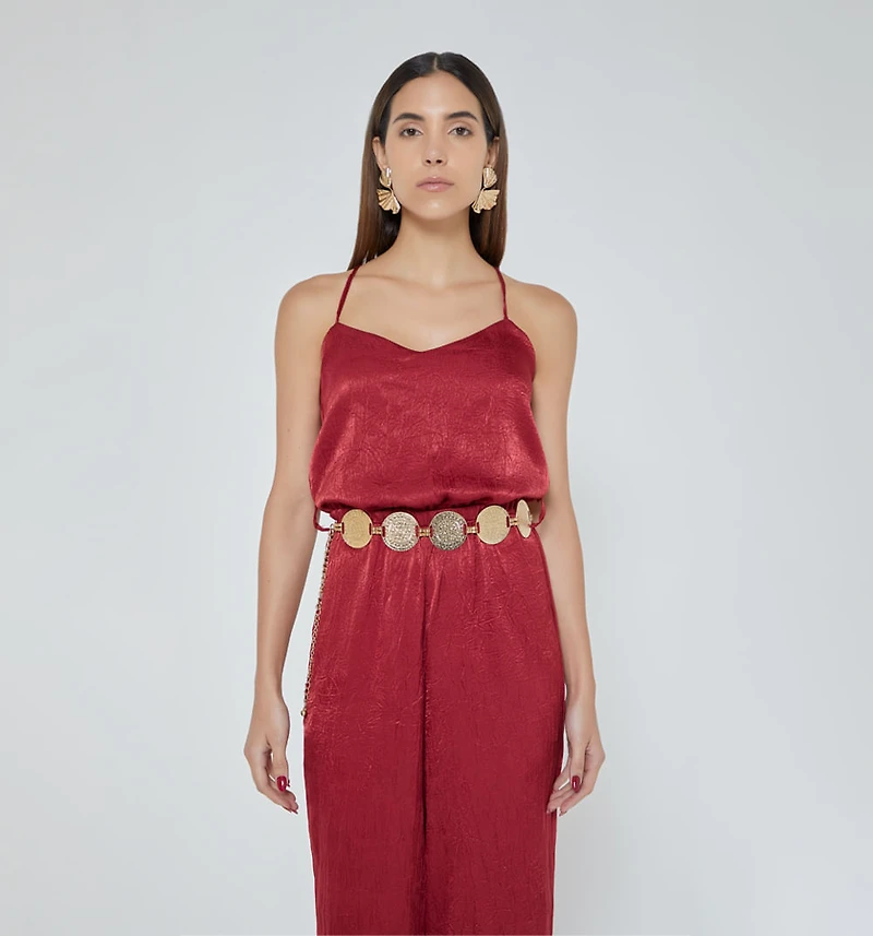 LONG STRAP JUMPSUIT