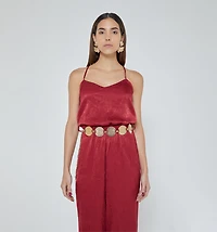 LONG STRAP JUMPSUIT
