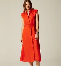 MIDI SLEEVELESS DRESS