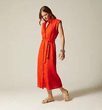 MIDI SLEEVELESS DRESS