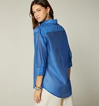 Three-Quarter Sleeve Blouse