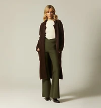 HIGH WAIST LEGGINGS WITH CROSSED WAISTBAND