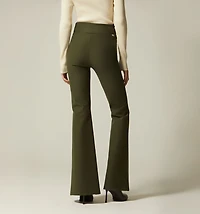 HIGH WAIST LEGGINGS WITH CROSSED WAISTBAND