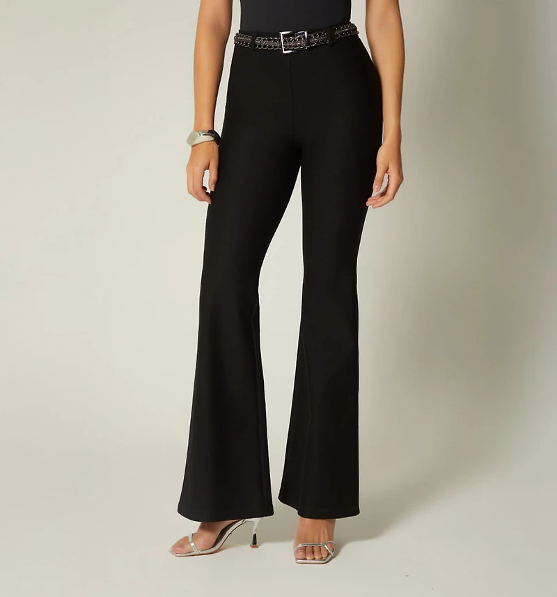 High Waist Leggings with Belt