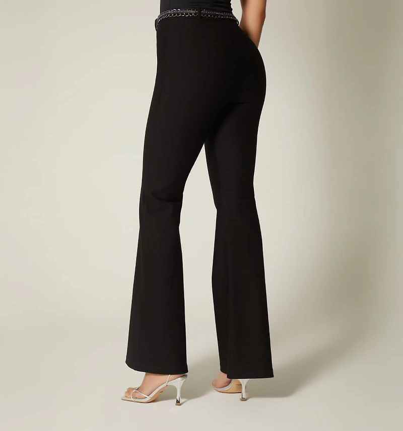 High Waist Leggings with Belt