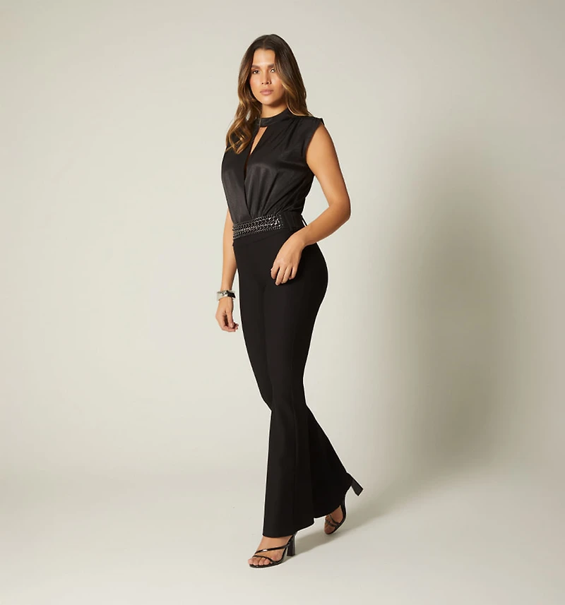 High Waist Leggings with Belt