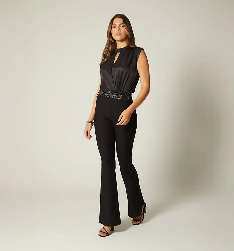 High Waist Leggings with Belt