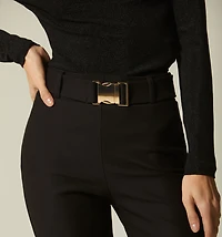 High Waist Bell Bottom Leggings