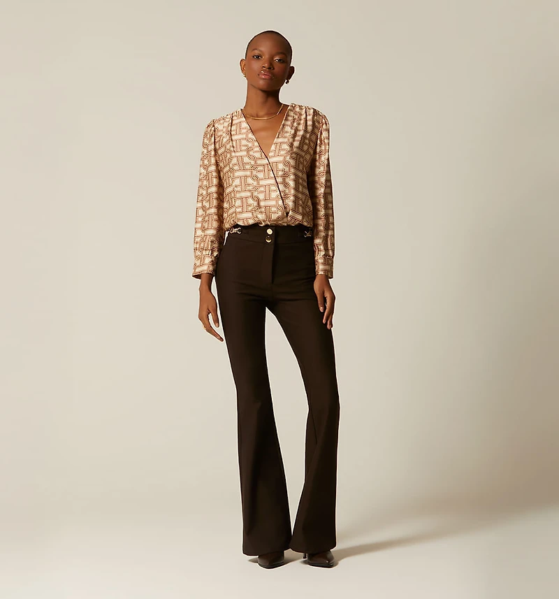 FLARED LEGGIN WITH HARDWARE