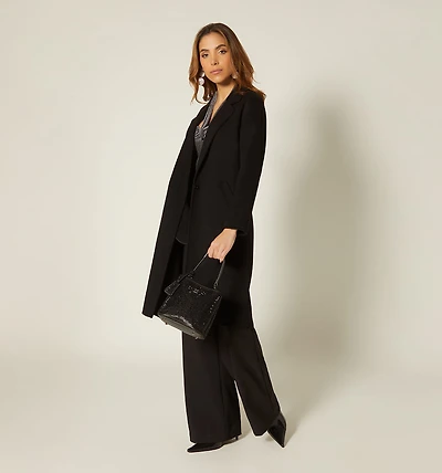 COAT WITH FRONT POCKETS
