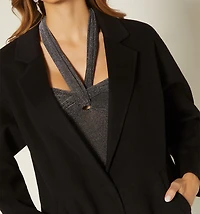 COAT WITH FRONT POCKETS