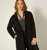 COAT WITH FRONT POCKETS