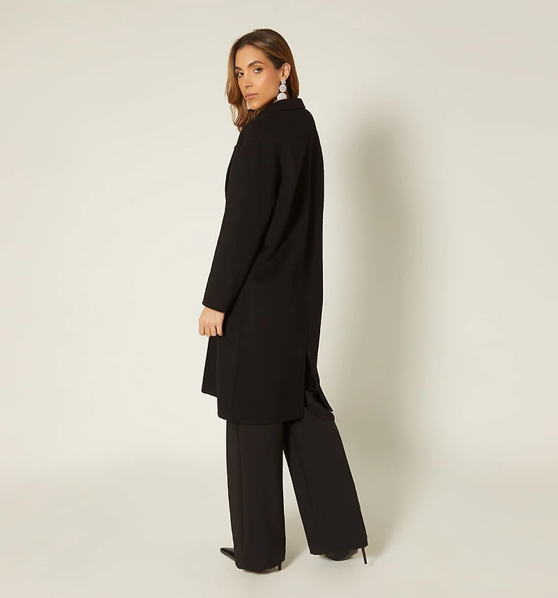 COAT WITH FRONT POCKETS