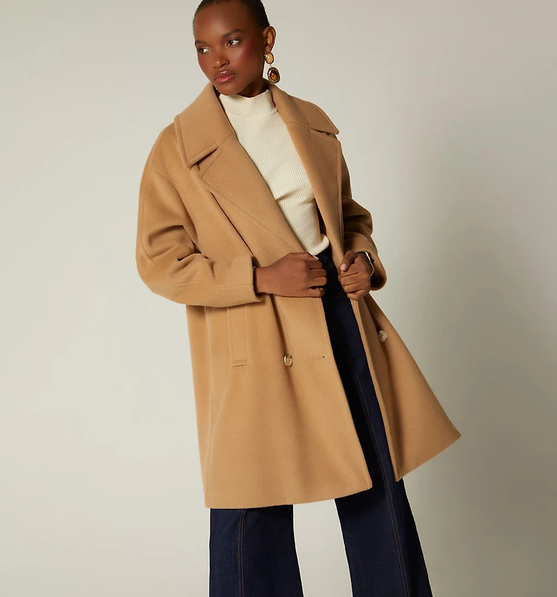 COAT WITH FRONT POCKETS