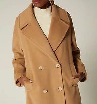 COAT WITH FRONT POCKETS