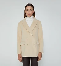 CLASSIC FLEECE COAT WITH 3 BUTTONS
