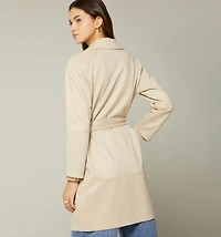 SUEDE COAT