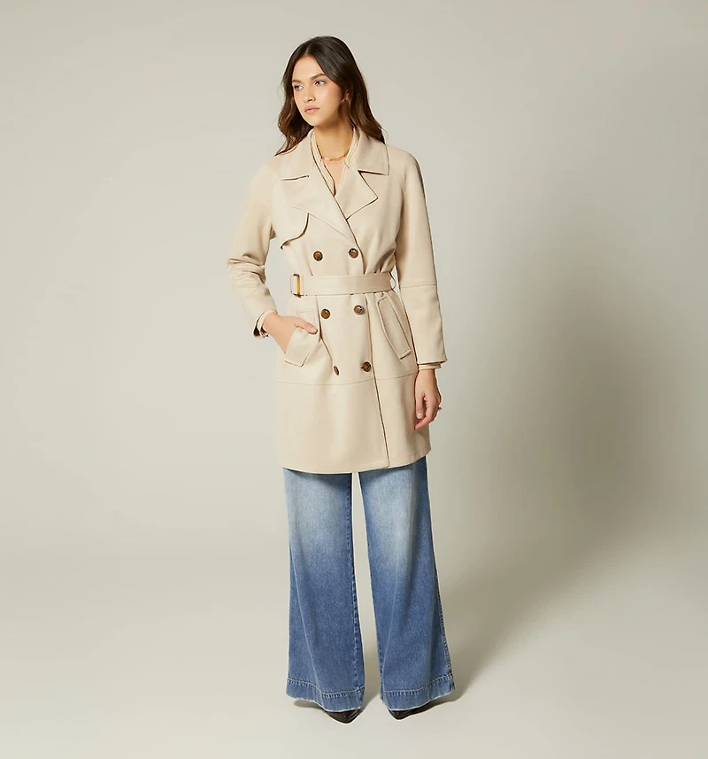 SUEDE COAT