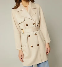 SUEDE COAT
